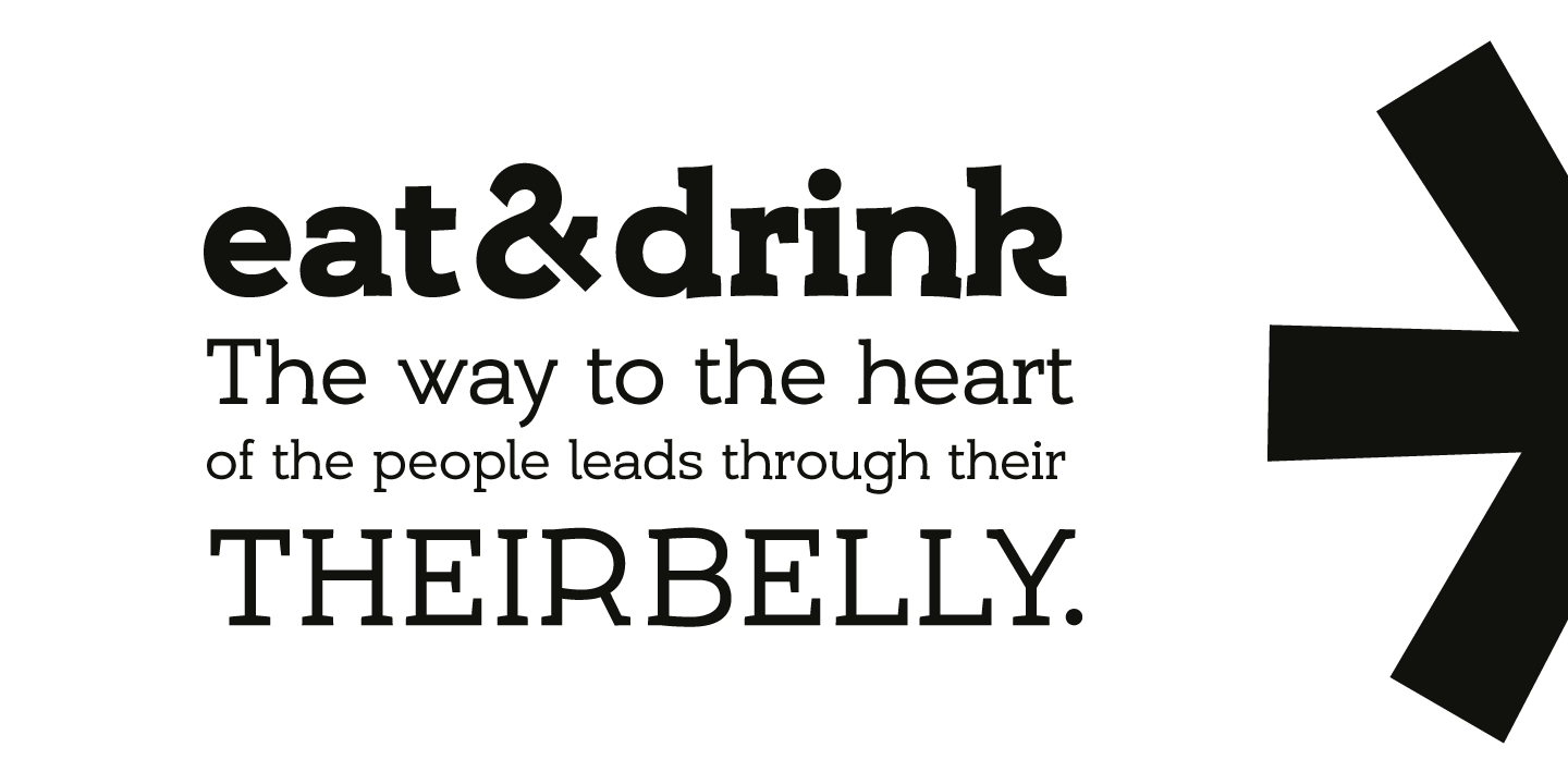 Example font Umba Slab Alt #2